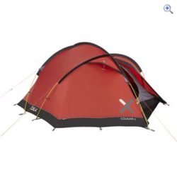 OEX Cougar II 2-Person Tent (2015) - Colour: Red And Black